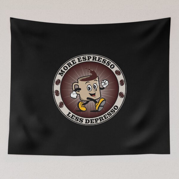 Item preview, More Espresso Less Depresso designed and sold by VaniTee Fair.