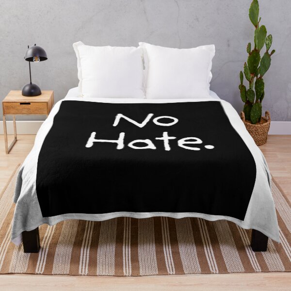 Item preview, No Hate - Simple Anti-Hate Message Typography designed and sold by Extremeallie.