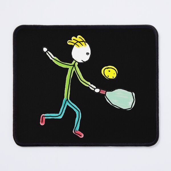 Item preview, Pickleball Stickman designed and sold by Mark-Ewbie.