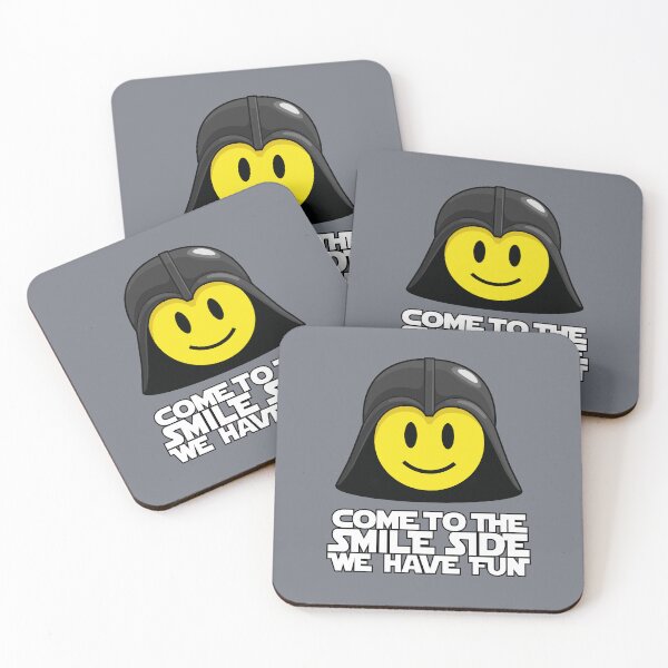Item preview, Darth Smiley - Come to the smile side we have fun designed and sold by hard2wear.