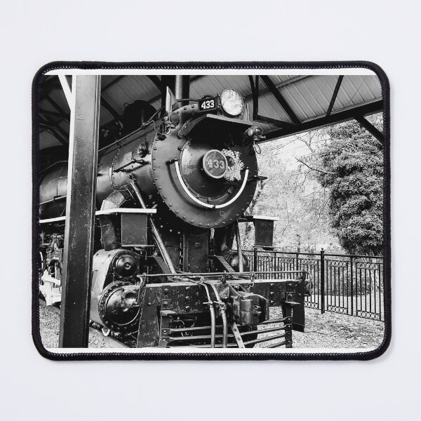 Item preview, Norfolk and Western 433 Black and White Photo designed and sold by CLDyePhotos.