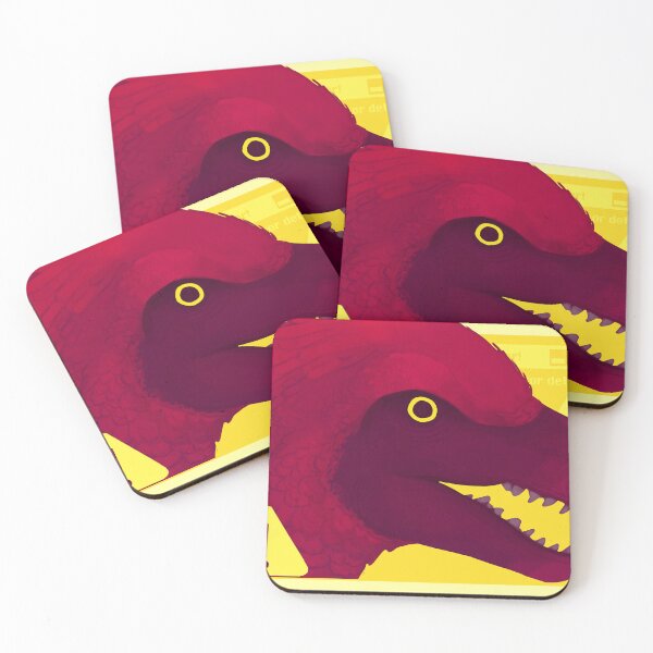 Item preview, Utahraptor Headshot designed and sold by RgBEA.