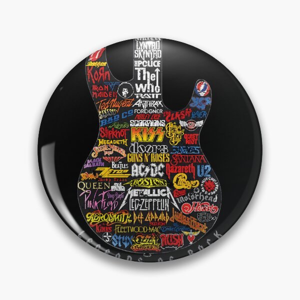 Item preview, Rock Legends Guitar Silhouette designed and sold by Dinvis1989.