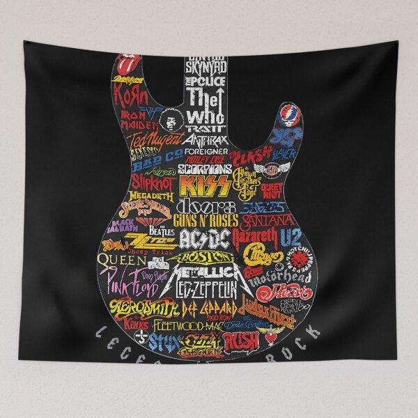 Item preview, Rock Legends Guitar Silhouette designed and sold by Dinvis1989.