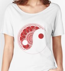 Yin yang Women's Relaxed Fit T-Shirt