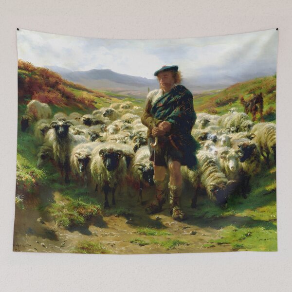 Item preview, Rosa Bonheur - The Highland Shepherd designed and sold by Jon-Baran.