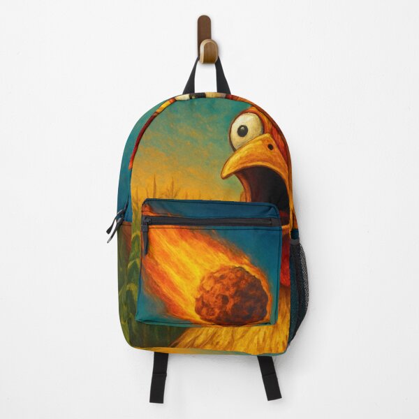 Item preview, A frightened chicken clucks in amazement - funny design designed and sold by Like it Different.