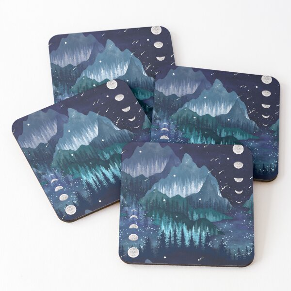 Item preview, Moonlit River designed and sold by episodicDrawing.