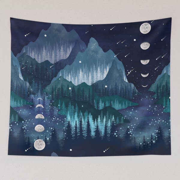 Item preview, Moonlit River designed and sold by episodicDrawing.
