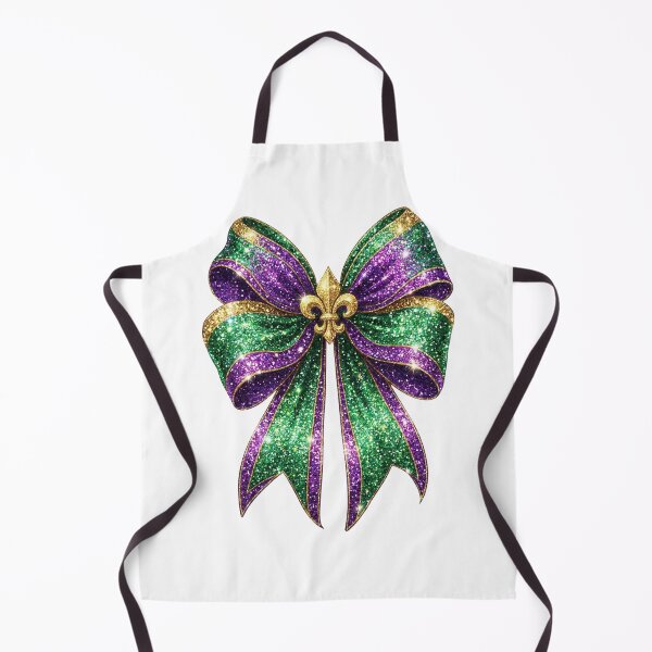 Item preview, Mardi Gras Coquette Glitter Bow, Carnival Shirt  designed and sold by OctonoteStudio.