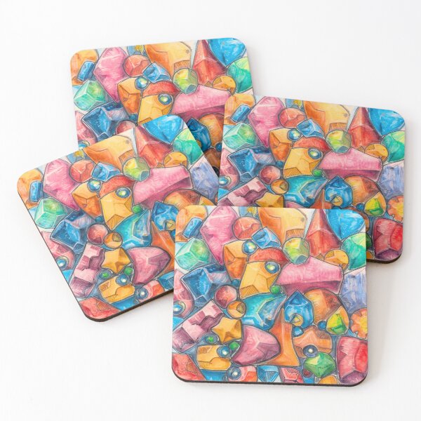 Item preview, Colorful Geometric Abstraction Shapes designed and sold by Modern-Tropical.