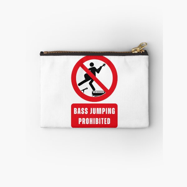 Item preview, Bass Jumping Prohibited designed and sold by Cybercyde Studios.