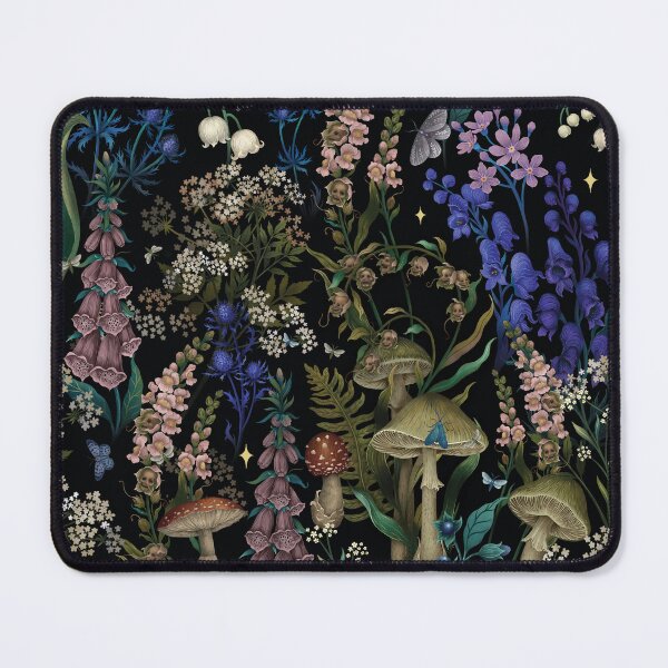 Item preview, Night Mushroom Garden designed and sold by episodicDrawing.