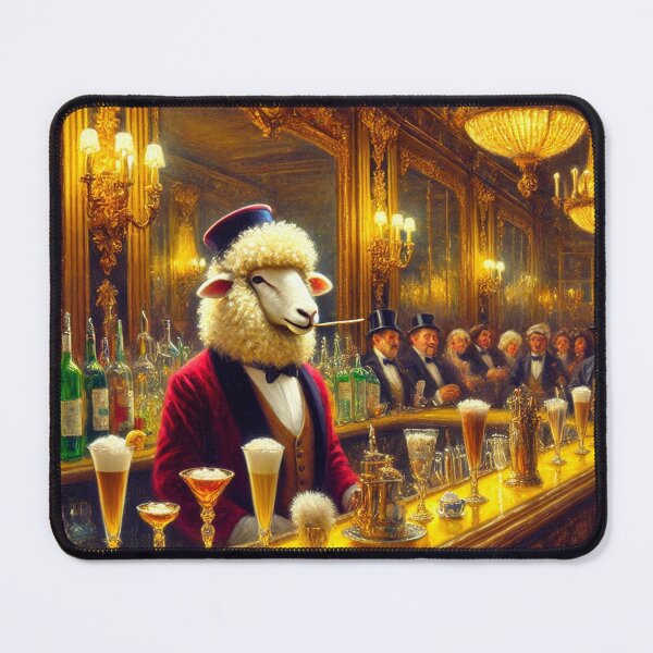 Item preview, Sheepism - A Bar at the Woolies-Baaa-gère designed and sold by Thpoar.