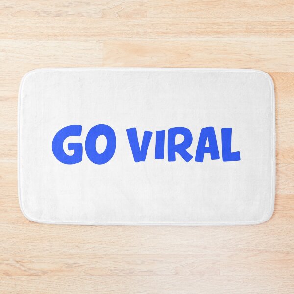 Item preview, Go Viral, Blue Social Media Memes designed and sold by Memes N Lore .