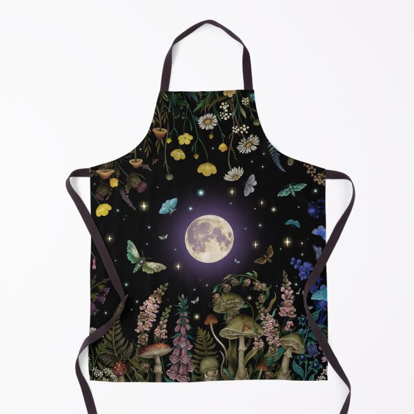 Item preview, Night garden with moonlight designed and sold by episodicDrawing.