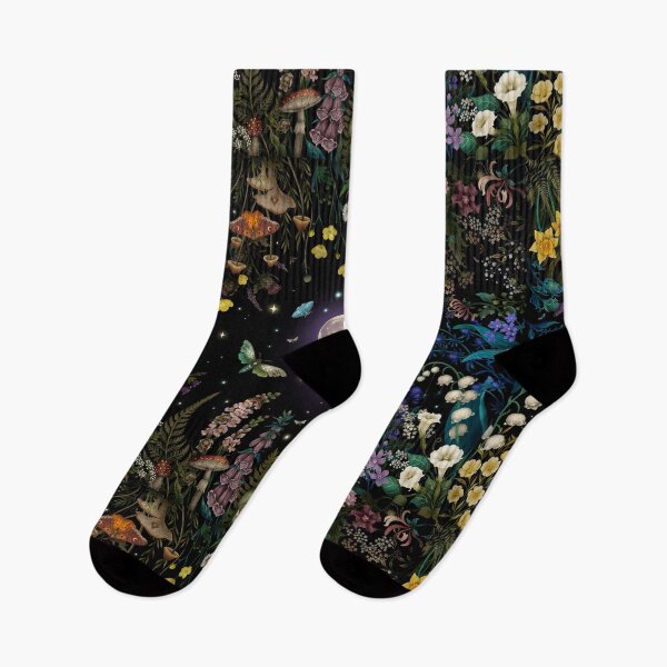 Item preview, Night garden with moonlight designed and sold by episodicDrawing.