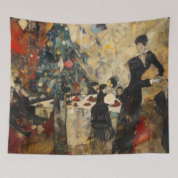 Item preview, Christmas Gala at the Grand Table designed and sold by NeoNebulaArt.