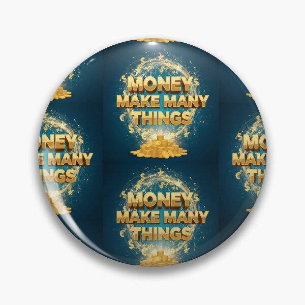 Item preview, Money Make Many Things – Gold Luxury Quote Design designed and sold by Ranrajshop.