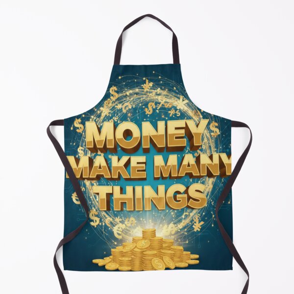 Item preview, Money Make Many Things – Gold Luxury Quote Design designed and sold by Ranrajshop.