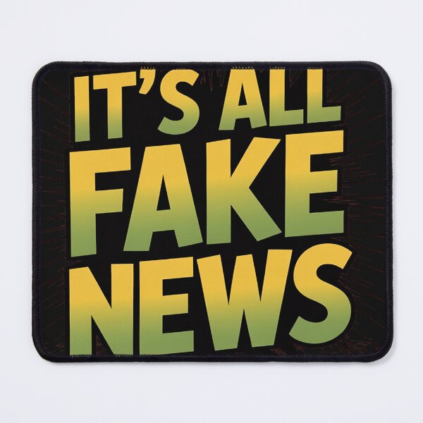Item preview, Fake News Alert Bold Satirical Political designed and sold by AvagondaMind.