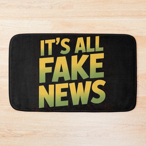 Item preview, Fake News Alert Bold Satirical Political designed and sold by AvagondaMind.