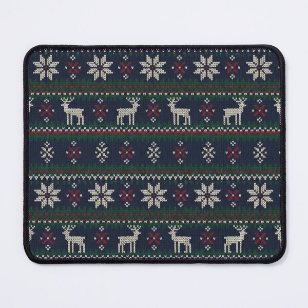 Item preview, Classic Christmas Fair Isle Knitted Seamless Pattern designed and sold by MartinxMarie.