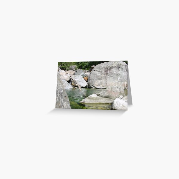 Secret pool Greeting Card