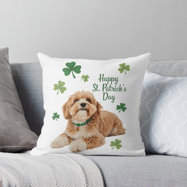 Item preview, Happy St Patrick's Day Cavachon Dog Lover designed and sold by JonathalIngham.