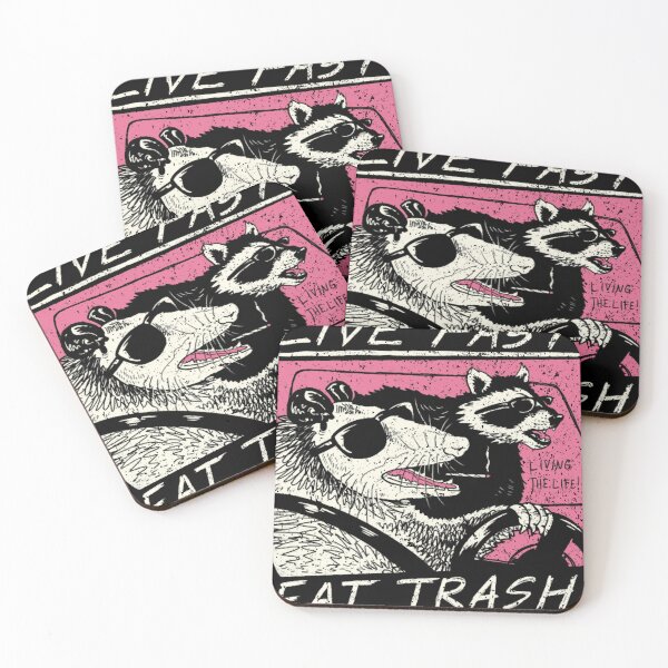 Item preview, Live Fast Eat Trash designed and sold by Dinvis1989.