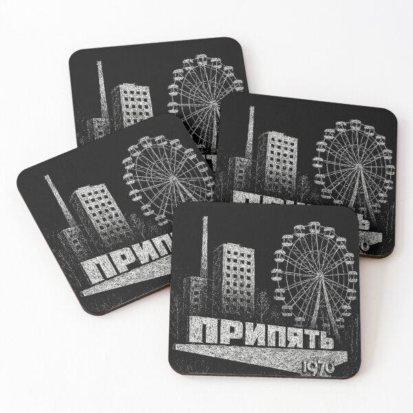 Item preview, Pripyat 1970 Scratch Art Illustration - Chernobyl Urban Decay Artwork designed and sold by Mortisigil.
