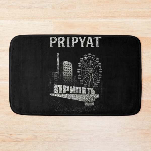 Item preview, Pripyat 1970 Scratch Art Illustration - Chernobyl Urban Decay Artwork designed and sold by Mortisigil.