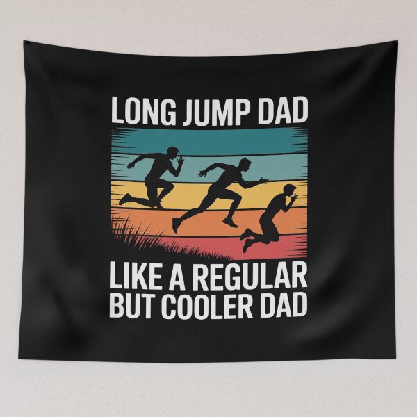 Item preview, Long Jump Dad Track and Field Dad Appreciation designed and sold by Slwankol.