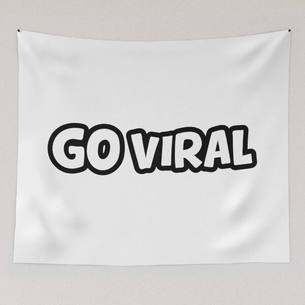 Item preview, Go Viral, Outline Social Media Memes designed and sold by Memes N Lore .