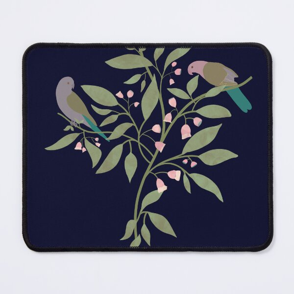 Item preview, Flowing leafy branches delicate flowers and birds designed and sold by ahahdodo.