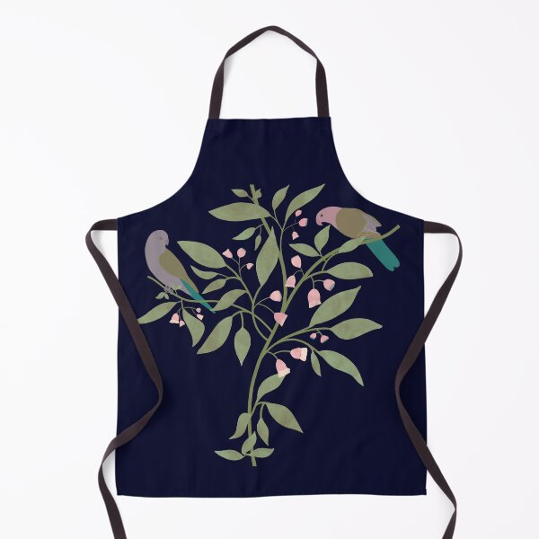 Item preview, Flowing leafy branches delicate flowers and birds  designed and sold by ahahdodo.