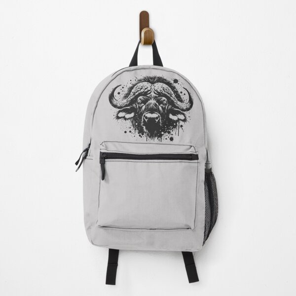 Item preview, African Buffalo Power – Gritty Ink & Drips designed and sold by MvuuStudio.