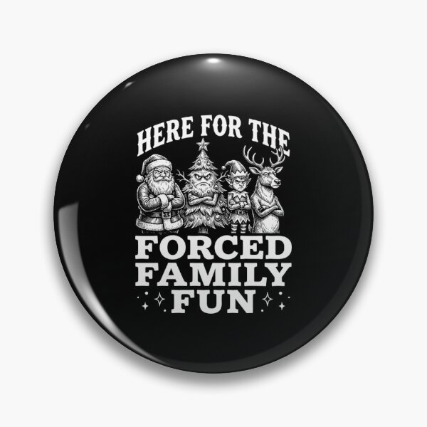 Item preview, Funny Christmas Squad - Here For The Forced Family Fun designed and sold by Mason-Pride.