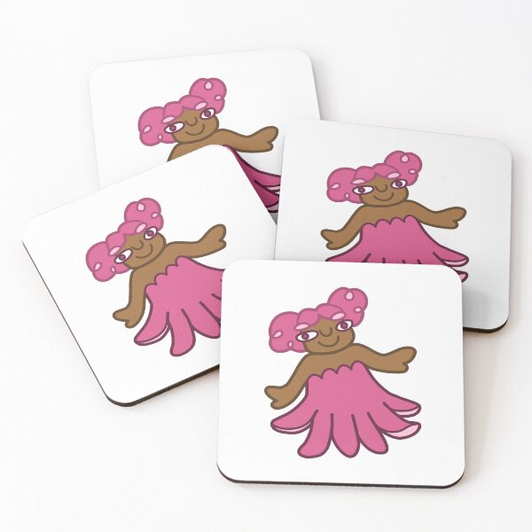 Item preview, "Lady Food" A Geometric Cartoon Mermaid Illustration designed and sold by Esjaybee.