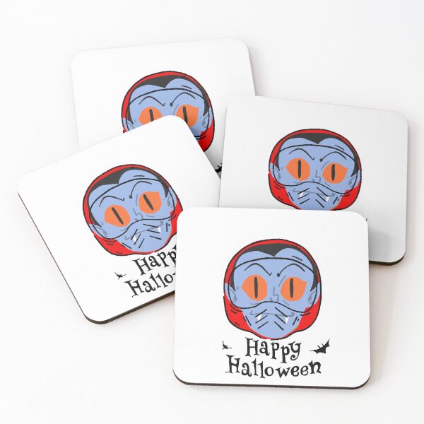 Item preview, "Happy Halloween" Stealthy Vampire Helmet - Retro Rider Horror Art designed and sold by RNASstuff.