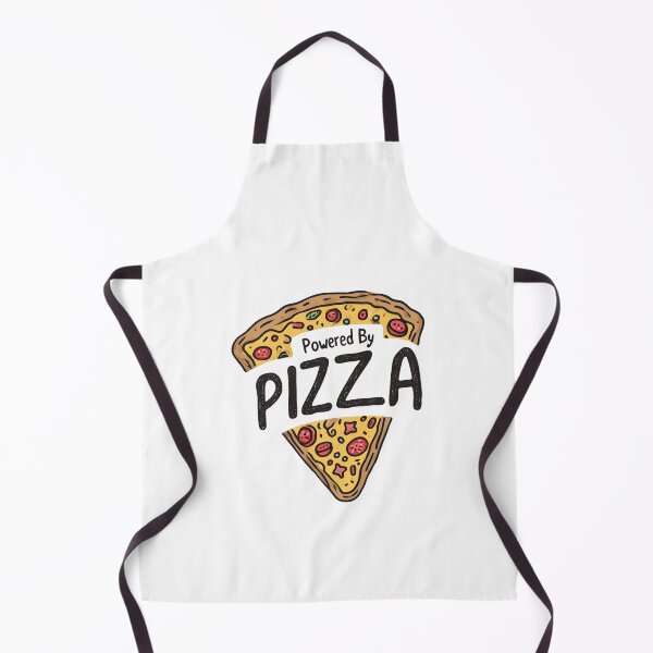 Item preview, Powered By Pizza Funny Retro Food designed and sold by FWLKIT.