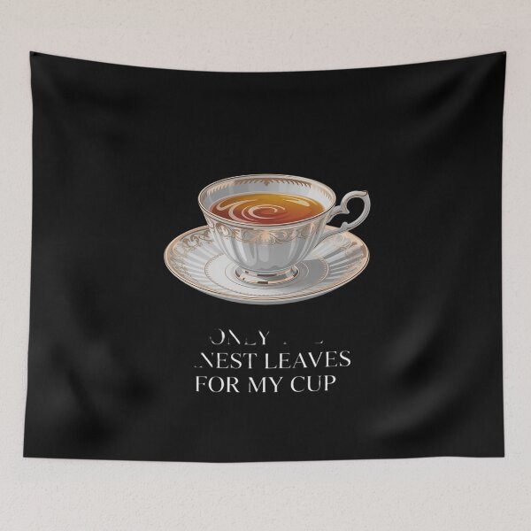 Item preview, Loose Leaf Brewing Lover & Connoisseur Quote, Tea Snob designed and sold by ProudForFunny.