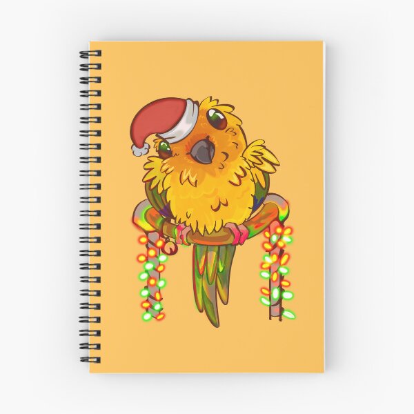 Item preview, Sun Conure Santa  designed and sold by ChakraDragons.