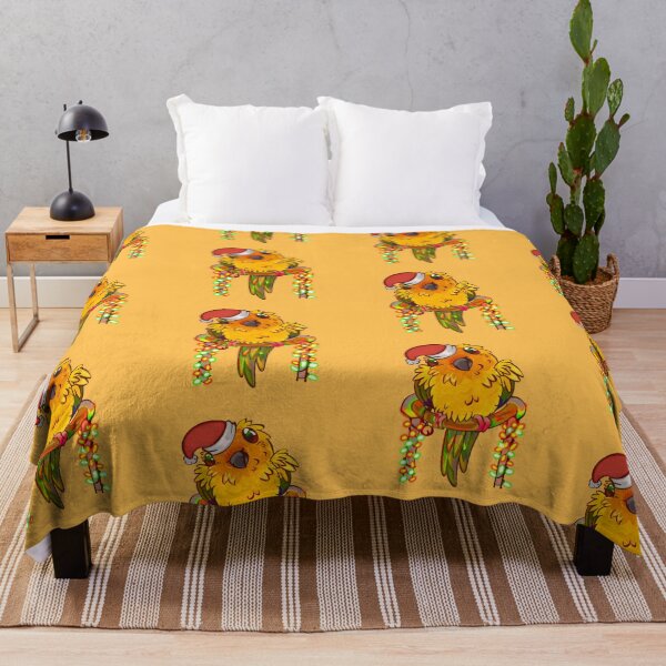 Item preview, Sun Conure Santa  designed and sold by ChakraDragons.