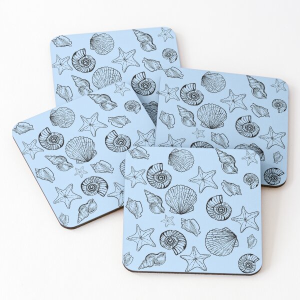 Item preview, Black shell pattern designed and sold by Print-Designs.