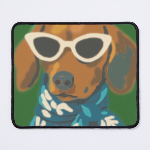 Item preview, PAINT DOG WITH GLASSES designed and sold by SpongyDesings.