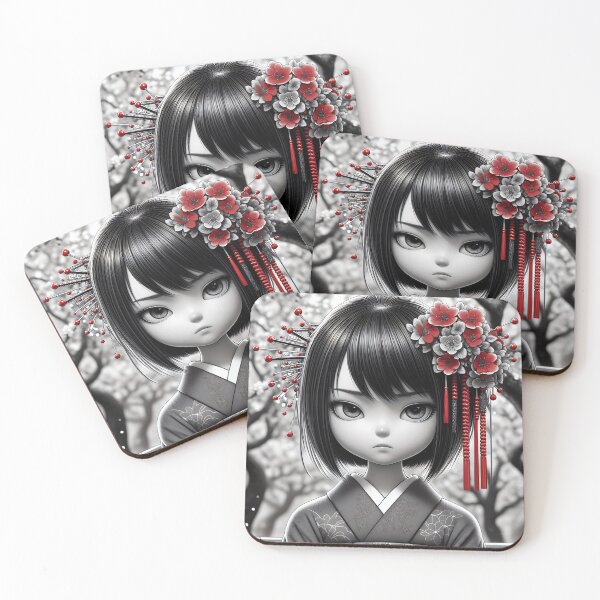 Item preview, Little Geisha designed and sold by GalleryBrisArt.