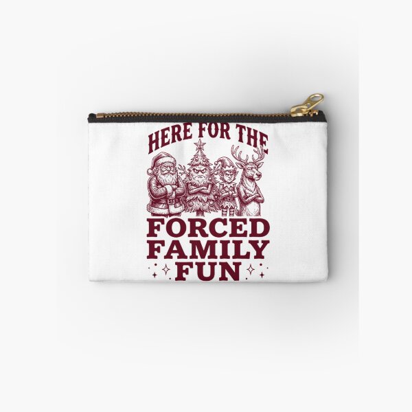Item preview, Funny Christmas Squad - Here For The Forced Family Fun designed and sold by Mason-Pride.