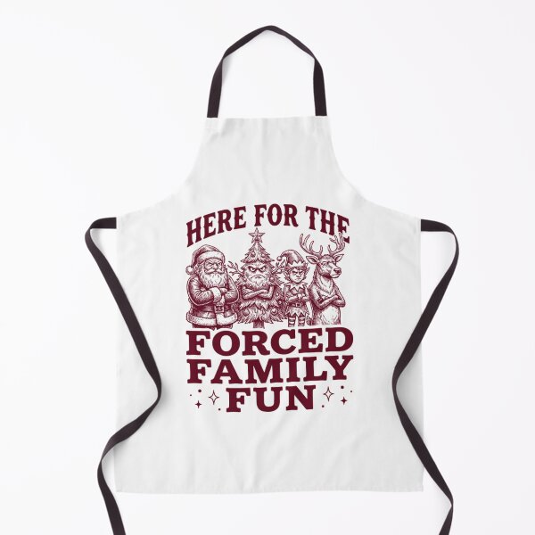 Item preview, Funny Christmas Squad - Here For The Forced Family Fun designed and sold by Mason-Pride.