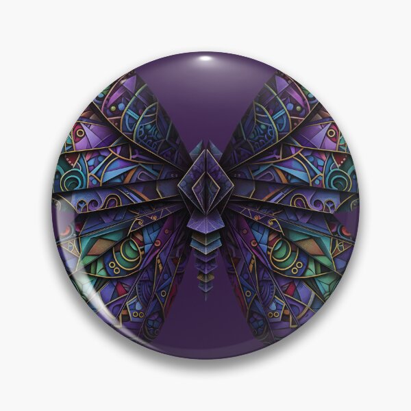 Item preview, origami butterfly with dark colors designed and sold by Nikoleta Vukovic.